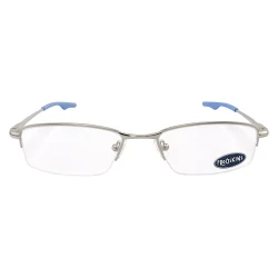 Armação Fio de Nylon Wingback Prata e Azul