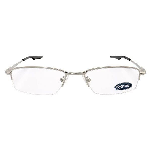 Armação Fio de Nylon Wingback Prata e Preto