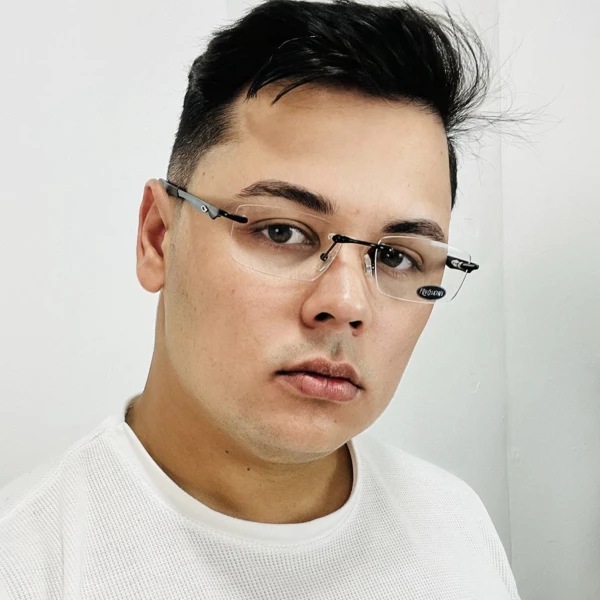 Armação Masculina Wingfold Preta