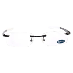 Armação Masculina Wingfold Preto e Branco