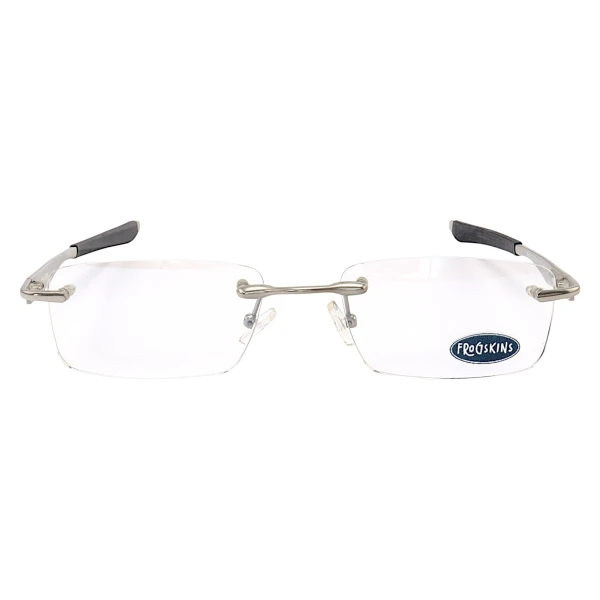 Armação Masculina Wingfold Prata e Preto