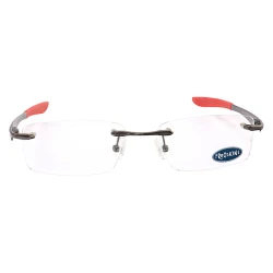 Armação Masculina Wingfold Grafite e Vermelho