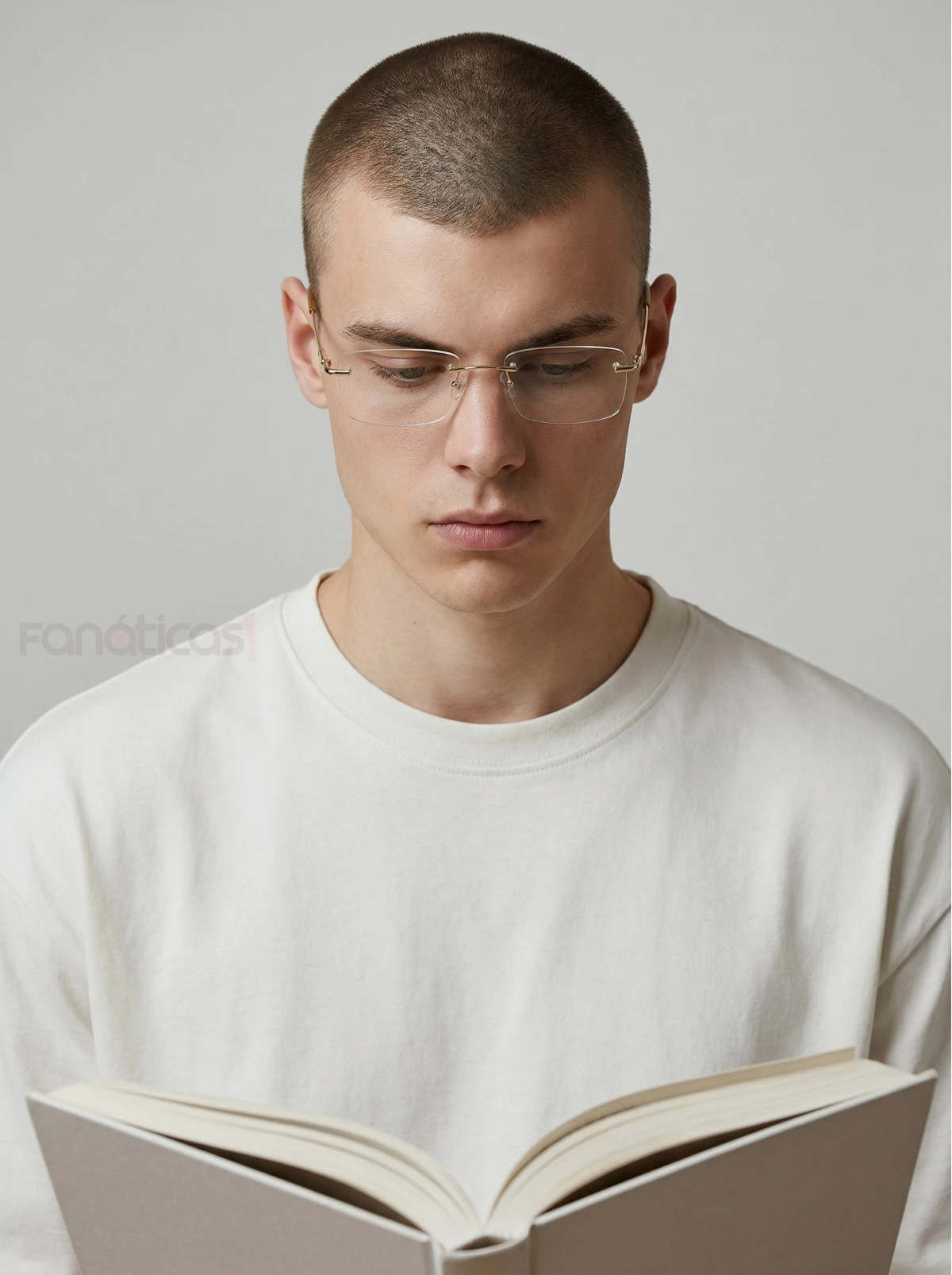 Armação de Óculos Balgriff Memory Titânio Flexivel Dourado