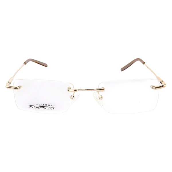Armação de Óculos Balgriff Memory Titânio Flexivel Dourado