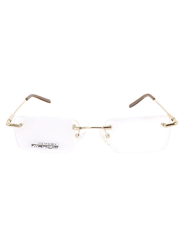 Armação de Óculos Balgriff Memory Titânio Flexivel Dourado