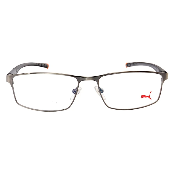 Armação de Óculos Masculino Retangular PM5365 Grafite e Laranja