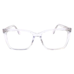 Armação de Óculos Quadrada DG5031 Acetato Transparente