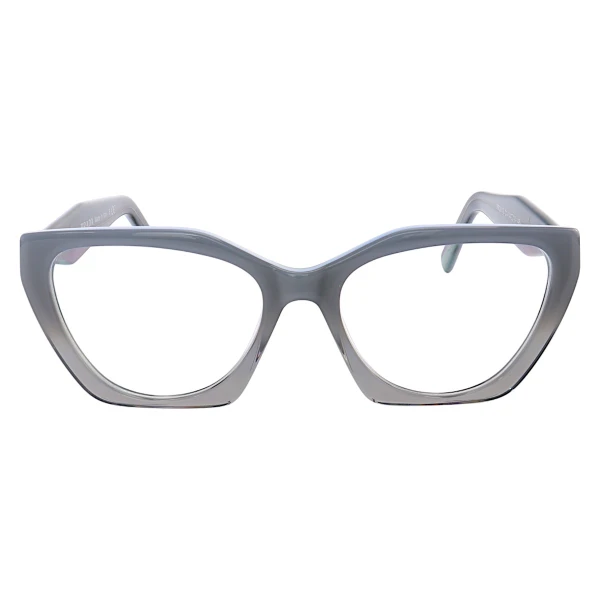 Armação de Óculos Quadrado P26YS Cinza Degrade