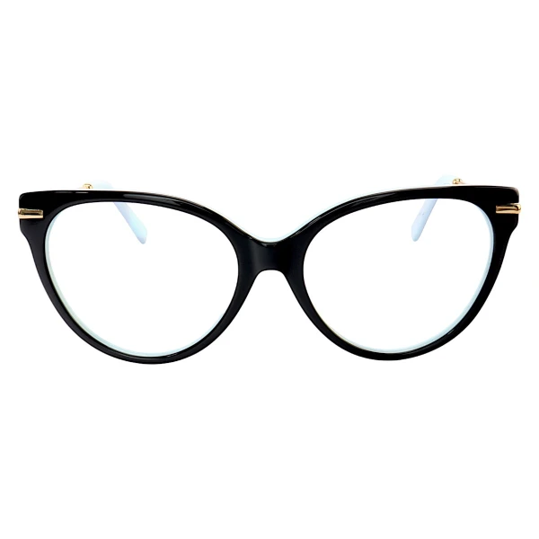 Armação de Óculos Gatinho TF3051 Preto e Azul