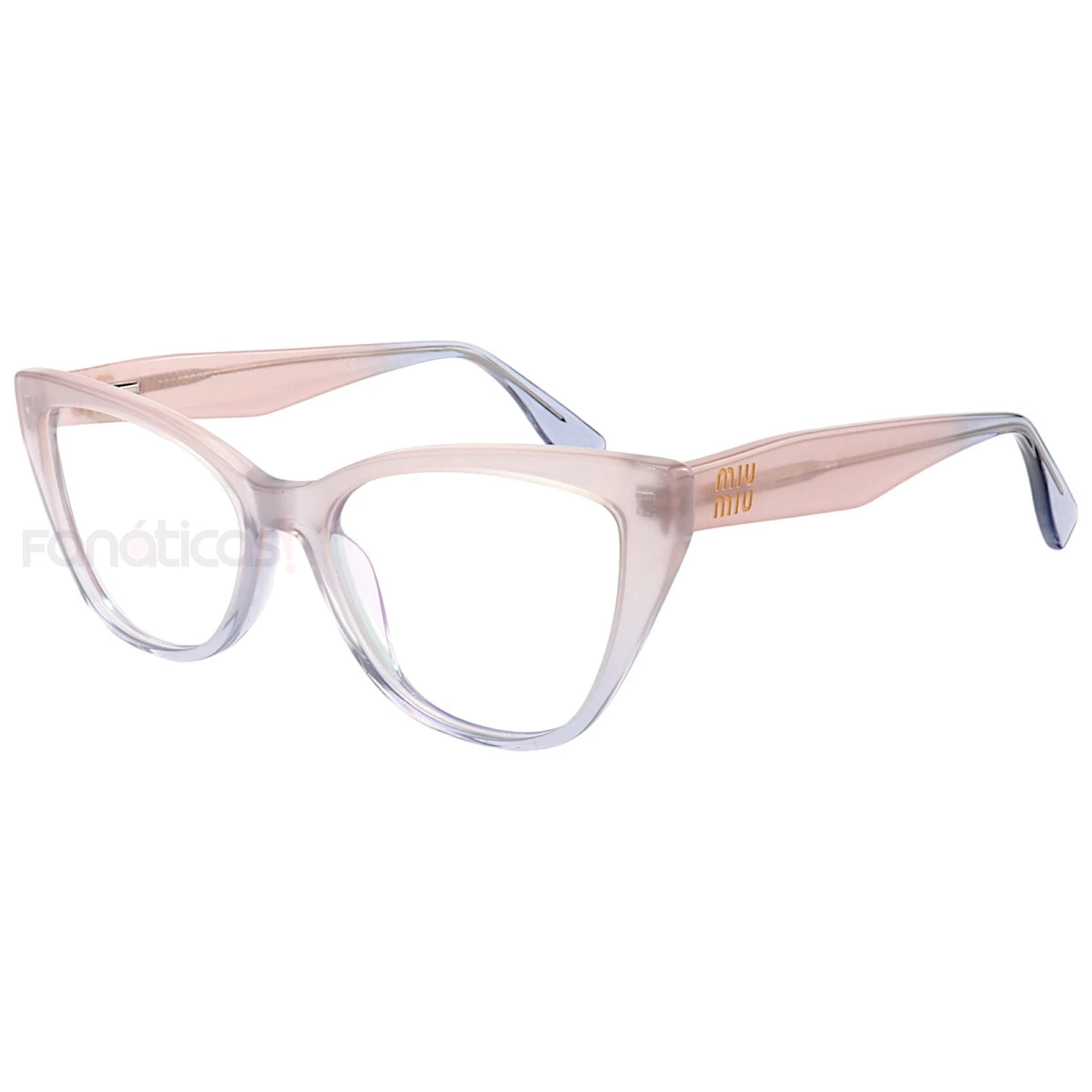 Armação de Óculos Gatinho VMV02UV Rosa e Azul Claro