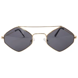 Óculos de Sol Triangle Dourado