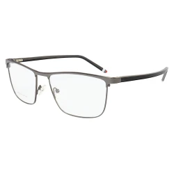 Armação de Óculos 8855 Quadrado Grafite e Preto