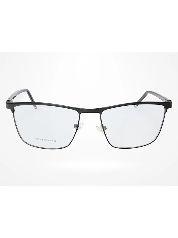 Armação de Óculos 8855 Quadrado Preto