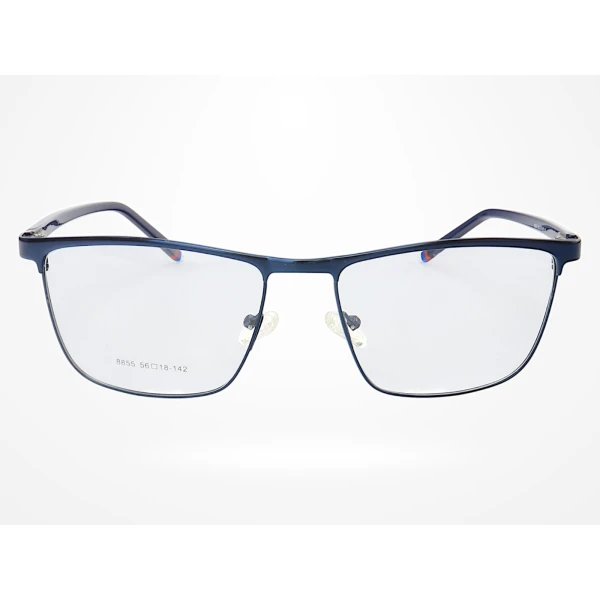Armação de Óculos 8855 Quadrado Azul