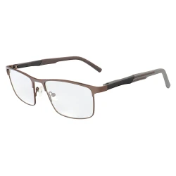 Armação de Óculos 9828 Quadrado Marrom