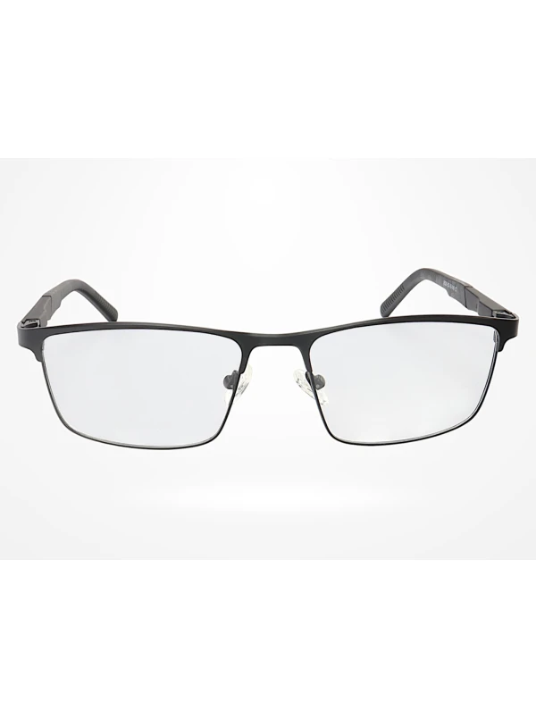 Armação de Óculos 9828 Quadrado Preto