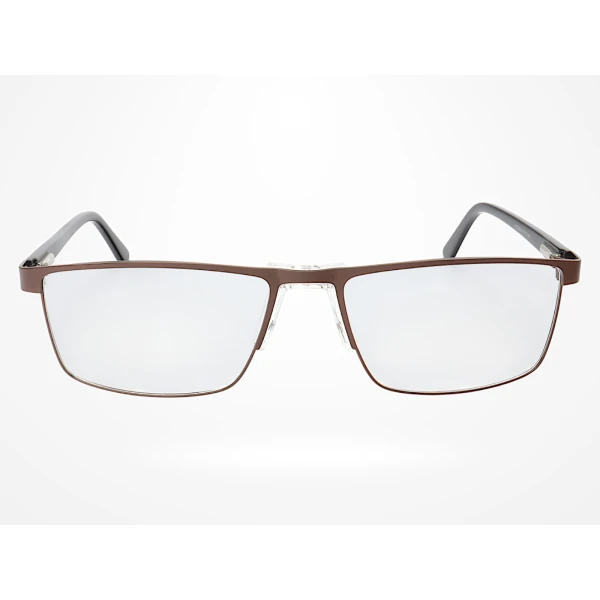 Armação de Óculos AQ230914 Retangular Marrom