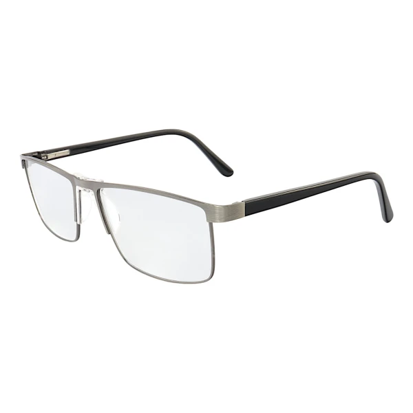 Armação de Óculos AQ230914 Retangular Grafite Escovado