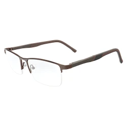 Armação de Óculos 89020 retangular Marrom