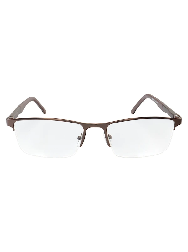 Armação de Óculos 89020 retangular Marrom