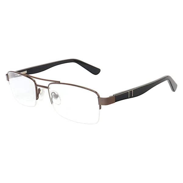 Armação de Óculos AQ240510 Retangular Marrom