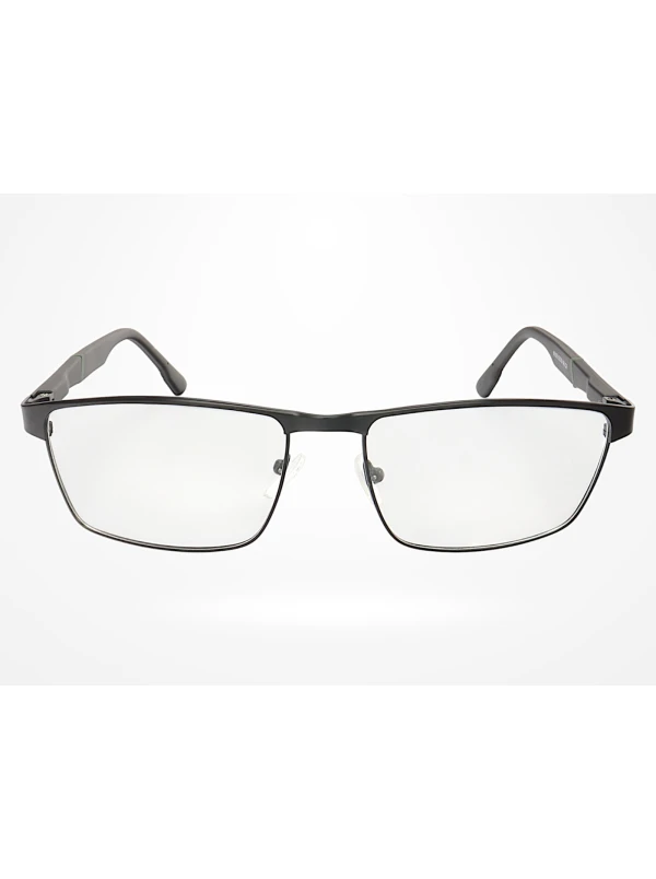 Armação de Óculos 65109 Quadrado Preto e Verde