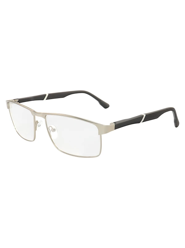 Armação de Óculos 65109 Quadrado Prata