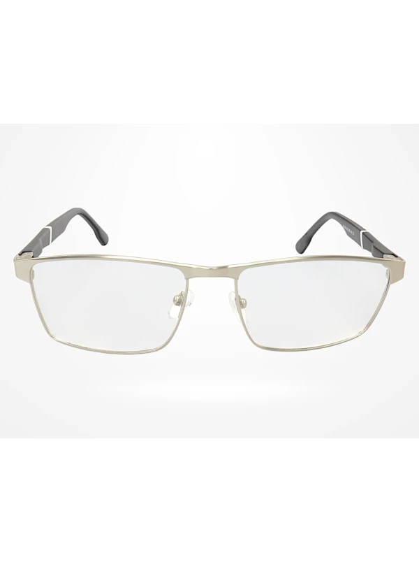 Armação de Óculos 65109 Quadrado Prata