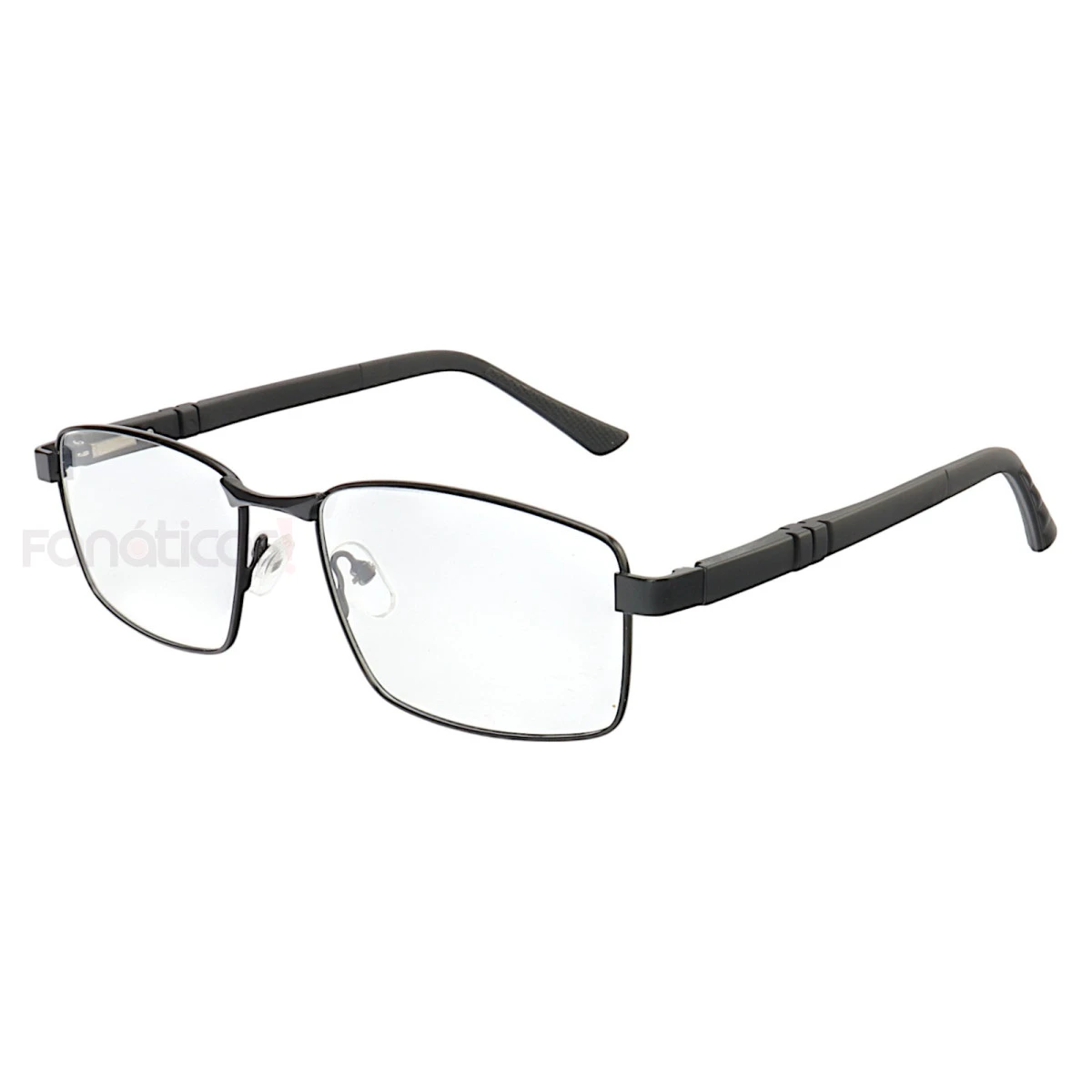 Armação de Óculos 81007 Quadrado Preto
