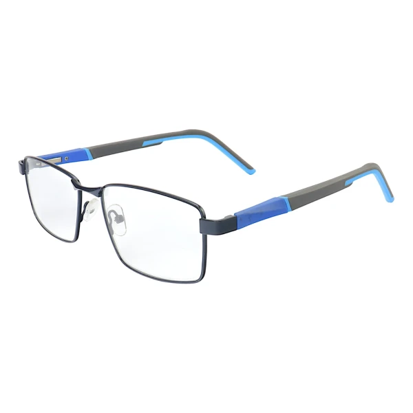 Armação de Óculos 86002 Retangular Azul