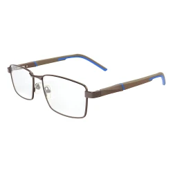 Armação de Óculos 86002 Retangular Marrom