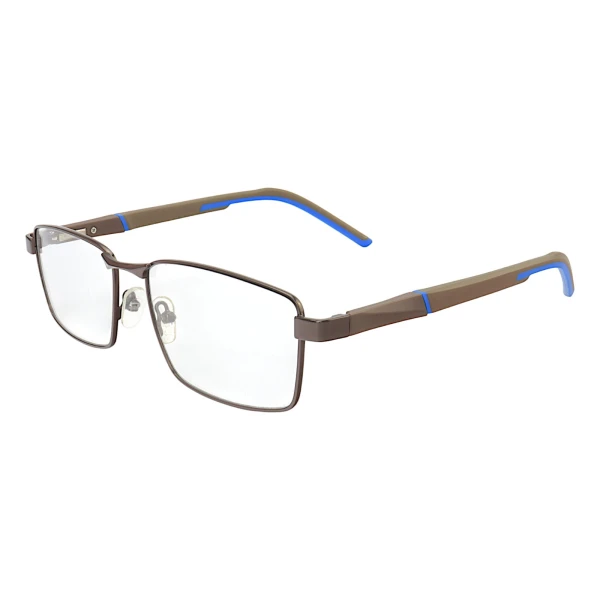 Armação de Óculos 86002 Retangular Marrom