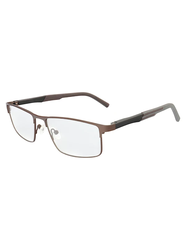 Armação de Óculos 9822 Retangular Marrom