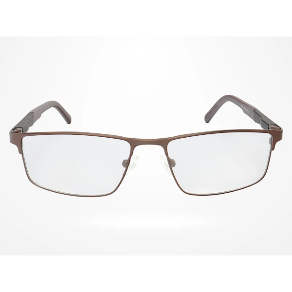 Armação de Óculos 9822 Retangular Marrom