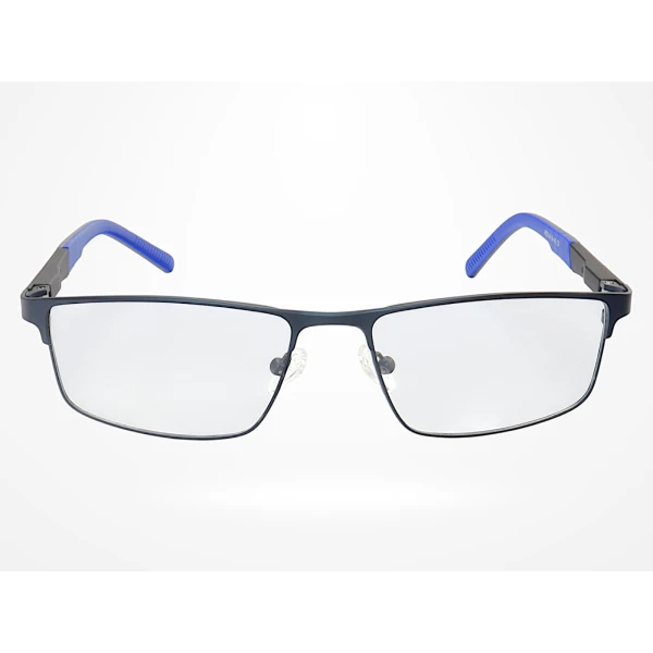 Armação de Óculos 9822 Retangular Azul