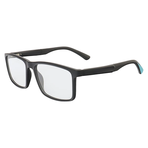 Armação de Óculos 76009 Quadrado Preto e Azul Claro