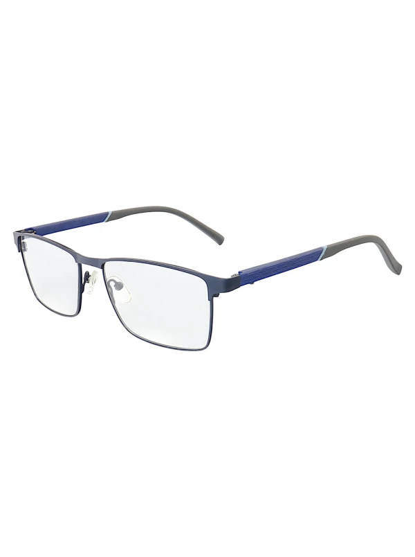 Armação de Óculos 6001 Retangular Azul