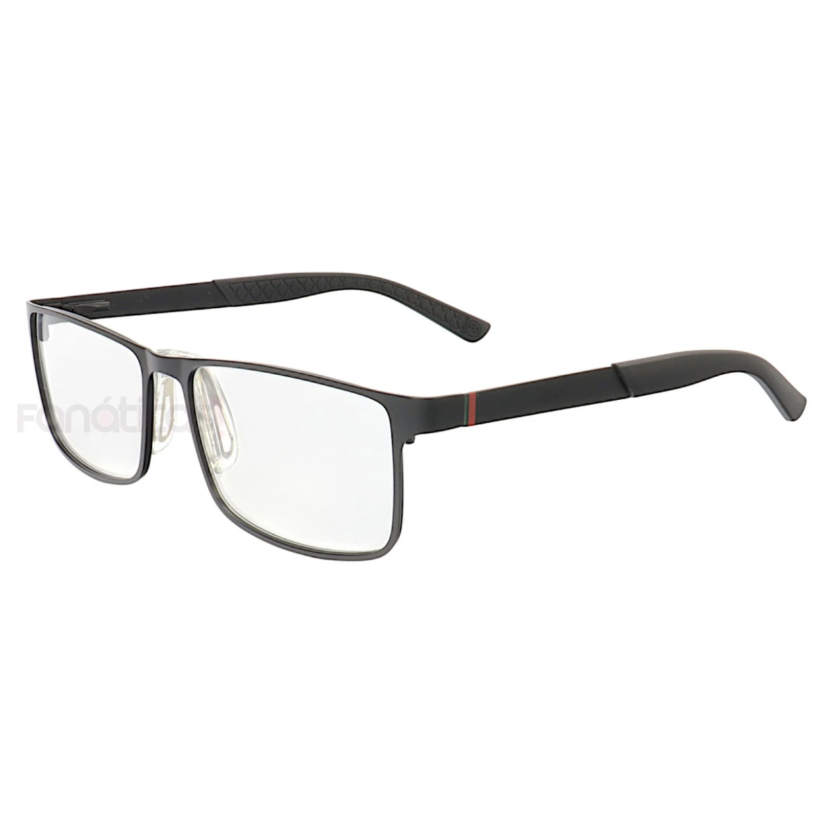 Armação de Óculos AQ240701 Retangular Preto