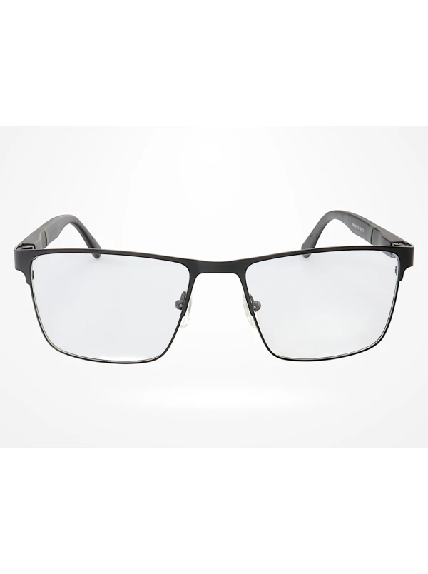 Armação de Óculos 2306 Quadrado Preto e Verde