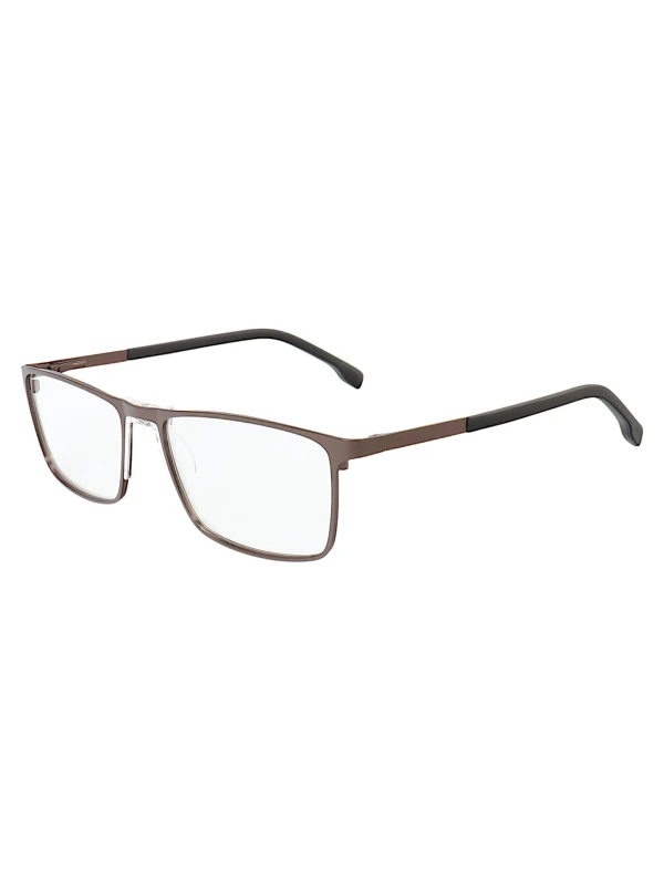 Armação de Óculos AQ240702 Retangular Marrom