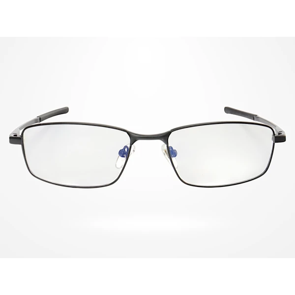 Armação de Óculos Retangular 3217 Metal Preto