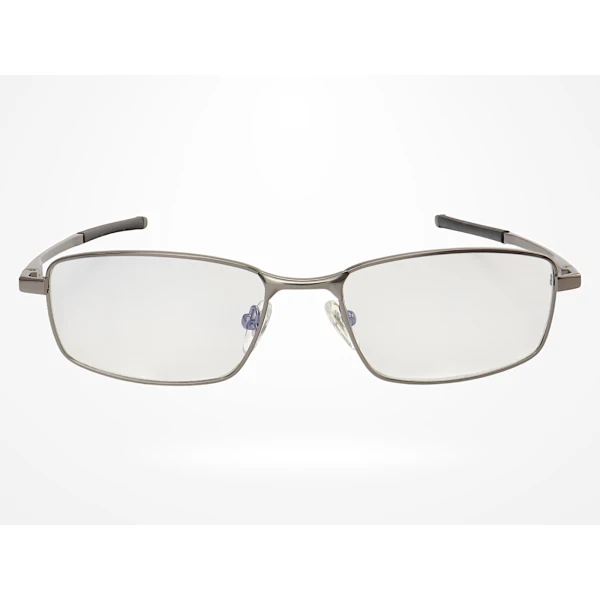 Armação de Óculos Retangular 3217 Metal Grafite