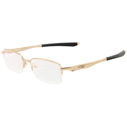 Armação de Óculos Retangular Brushed OX5040 Dourada