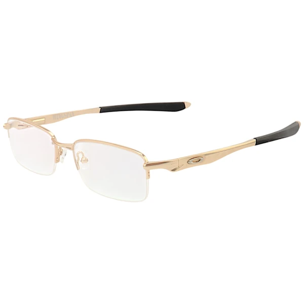 Armação de Óculos Retangular Brushed OX5040 Dourada
