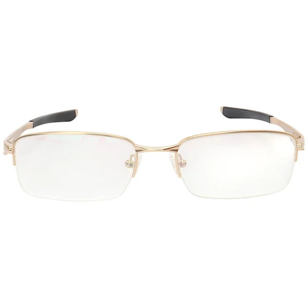 Armação de Óculos Retangular Brushed OX5040 Dourada