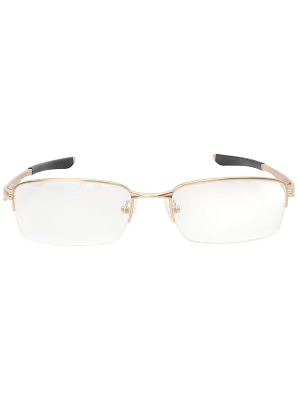 Armação de Óculos Retangular Brushed OX5040 Dourada