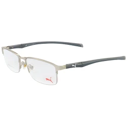 Armação de Óculos Retangular PM5450 Prata e Cinza