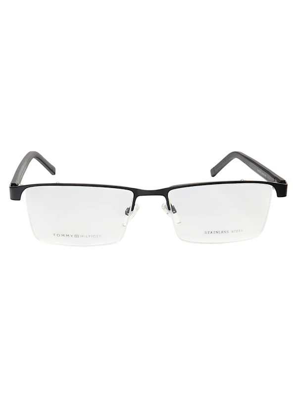 Armação de Óculos Retangular Nylon TH1717 Preto