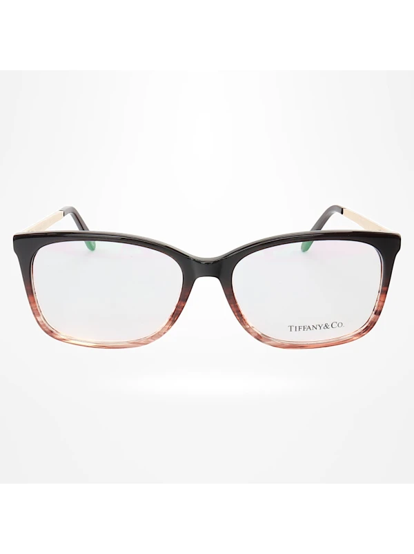 Armação de Óculos Retangular TF2131 Preto Degrade