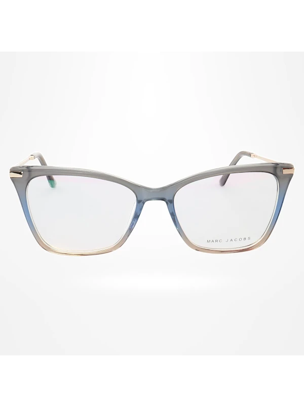 Armação de Oculos Quadrado MJ6372 Azul Translucido